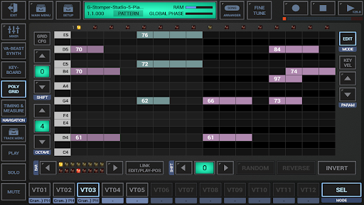 Screenshot of G-Stomper Producer Demo