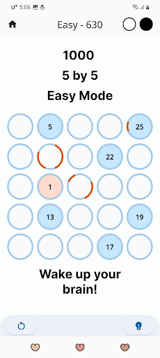 Number Connection Screen 2