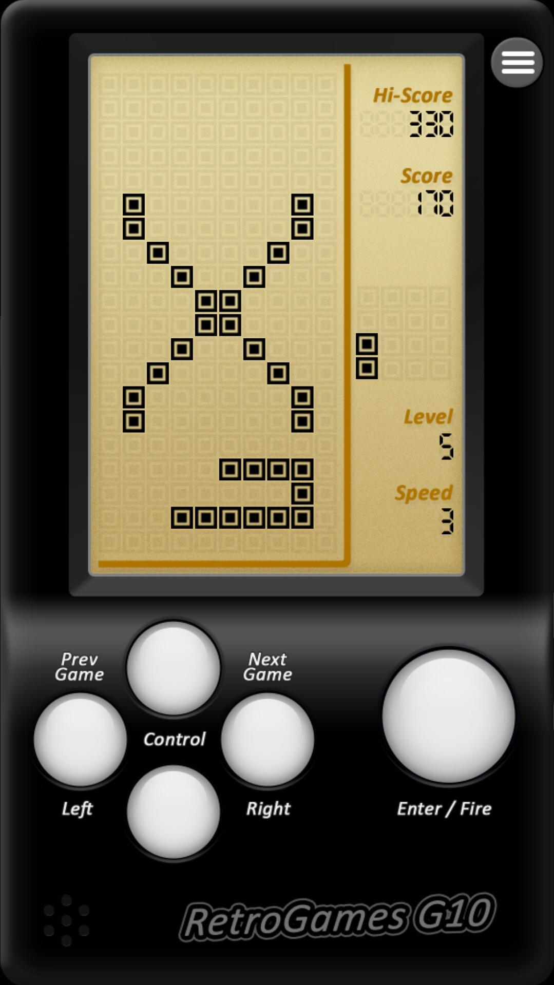 Android application Real Retro Games - Brick Breaker screenshort