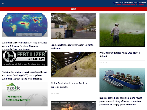 UreaKnowHow News Screen 3