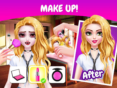 Captura 7 Makeover Merge Games for Girls android