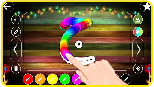 أكتب وأتعلم الحروف والأرقامعا