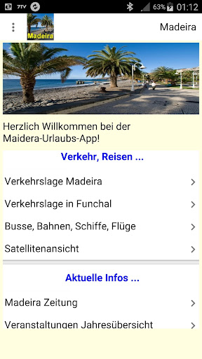 Madeira App für den Urlaub
