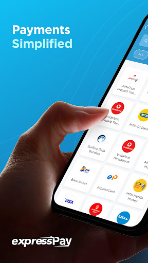 Android application expressPay screenshort