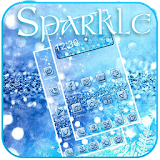 Blue Snow Sparkle Love icon