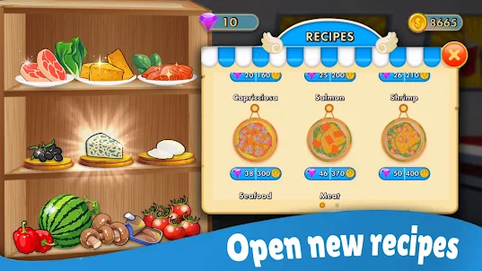 Chef's Rush 3D: Cooking Game
