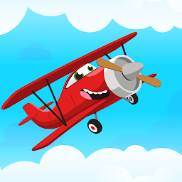「子供向け楽しい 飛行機 ゲーム」のアイコン画像