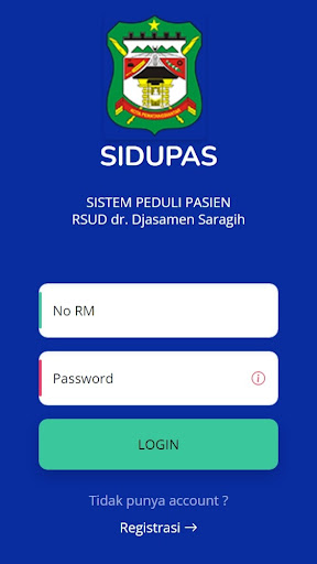 SIDUPAS - RSUD PEMATANGSIANTAR Screen 2