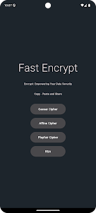 FastEncrypt: Secure with RSA