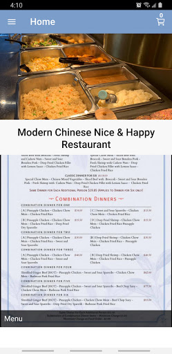 Android application Modern Chinese screenshort