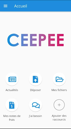 Android application CEEPEE screenshort