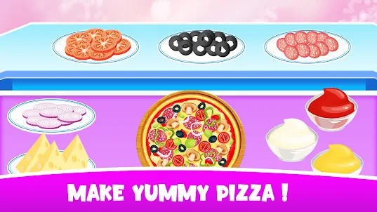 Crazy Chef Pizza Maker Games