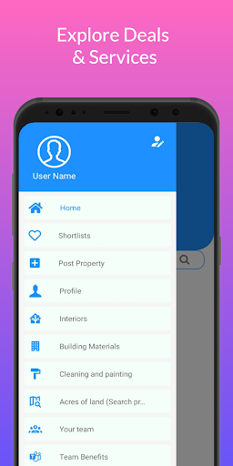 Android application Estate Yards screenshort