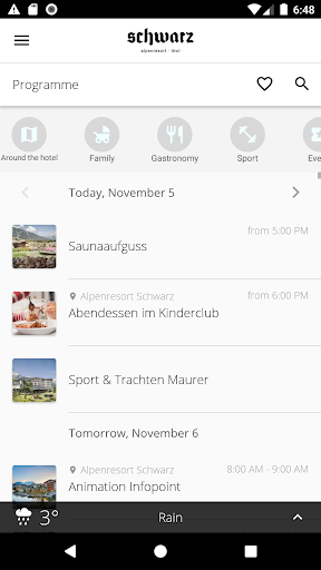 Alpenresort Schwarz Screen 3