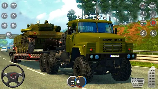 Truck driving Army Games 3D