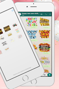 Happy New Year 2022 Stickers WAStickerApps 2.0 APK screenshots 17