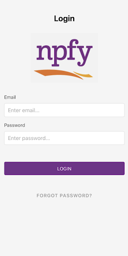 Android application NPFY Transformative Mentoring screenshort