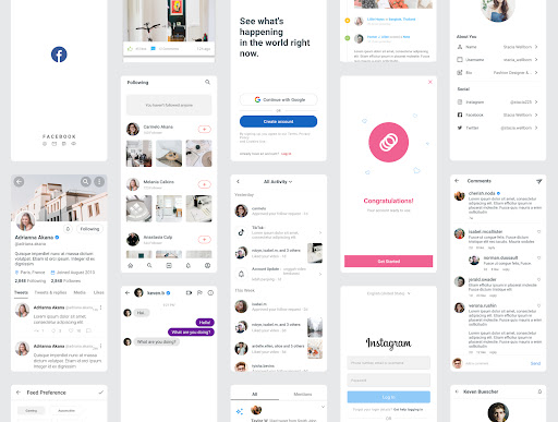 SocialX - Social Media UI Screenshot 4 - AppWisp.com