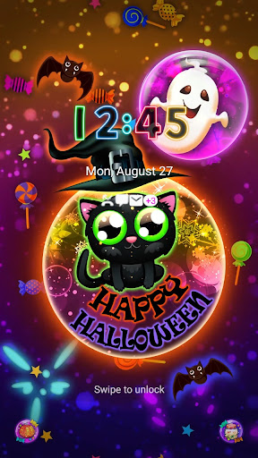 Bubble Halloween Day-Wallpaper Screen 2