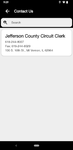 Jefferson Co. Circuit Clerk IL Screen 2