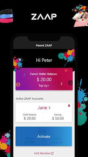 Android application ZAAP screenshort