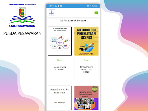 E-Pusda Pesawaran Screen 2
