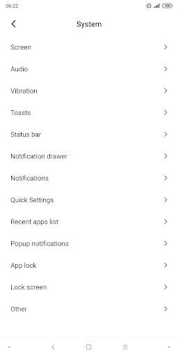 CustoMIUIzer Screen 2