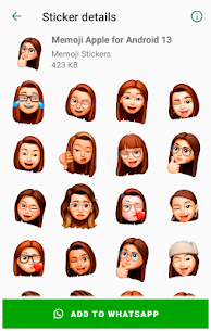 Memoji Apple Stickers for Android WhatsApp 4