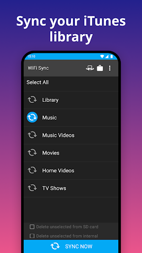 iSyncr: iTunes to Android - Music & Audio - apps