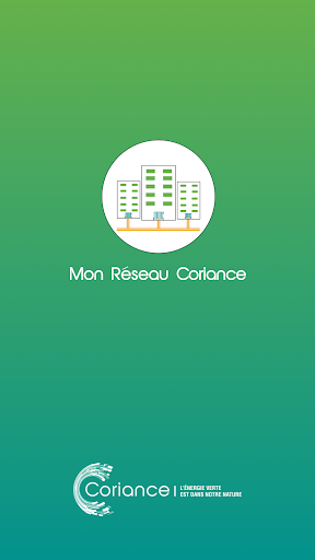 Android application Mon Réseau Coriance screenshort