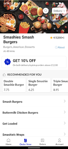 Smashies Smash Burgers Screen 3