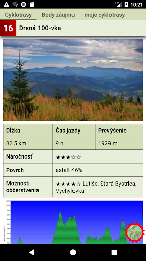MTB Routes of the Malá Fatra Screen 3