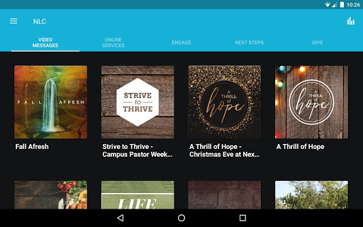 Next Level Church App