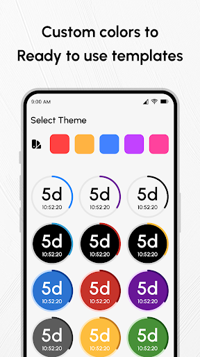 Countdown Time - Event Widget Screenshot 4 - AppWisp.com