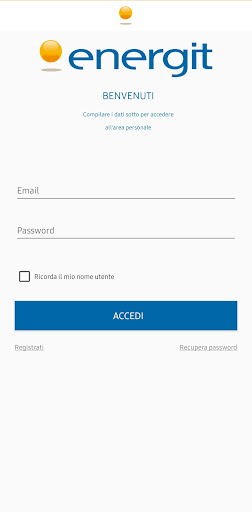 Android application MyEnergit screenshort
