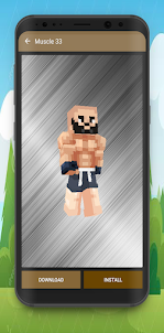Muscle Skins for Minecraft