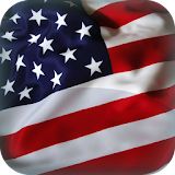 Flag of the USA Live Wallpaper icon