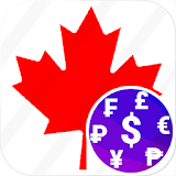 Fast Canadian Dollar CAD currency converter 🇨🇦 icon