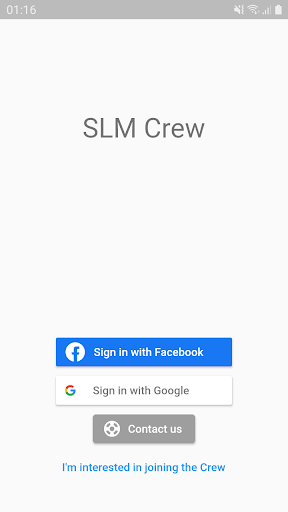Android application SLM Crew screenshort