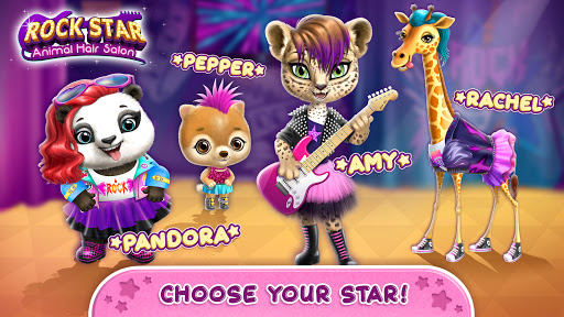 Rock Star Animal Hair Salon - Super Style & Makeup 4.0.70031 screenshots 1