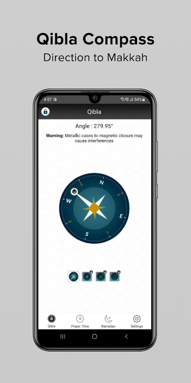 Prayer Times & Athan Qibla App - 5.4 - (Android)