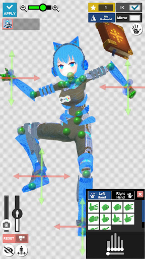VRM Posing Mobile Screen 2