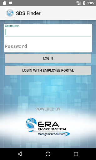 Android application ERA SDS Finder screenshort