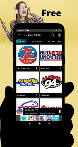 Android application La Zeta 93 Puerto Rico Zeta 93 screenshort