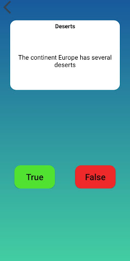 True or False Screen 2