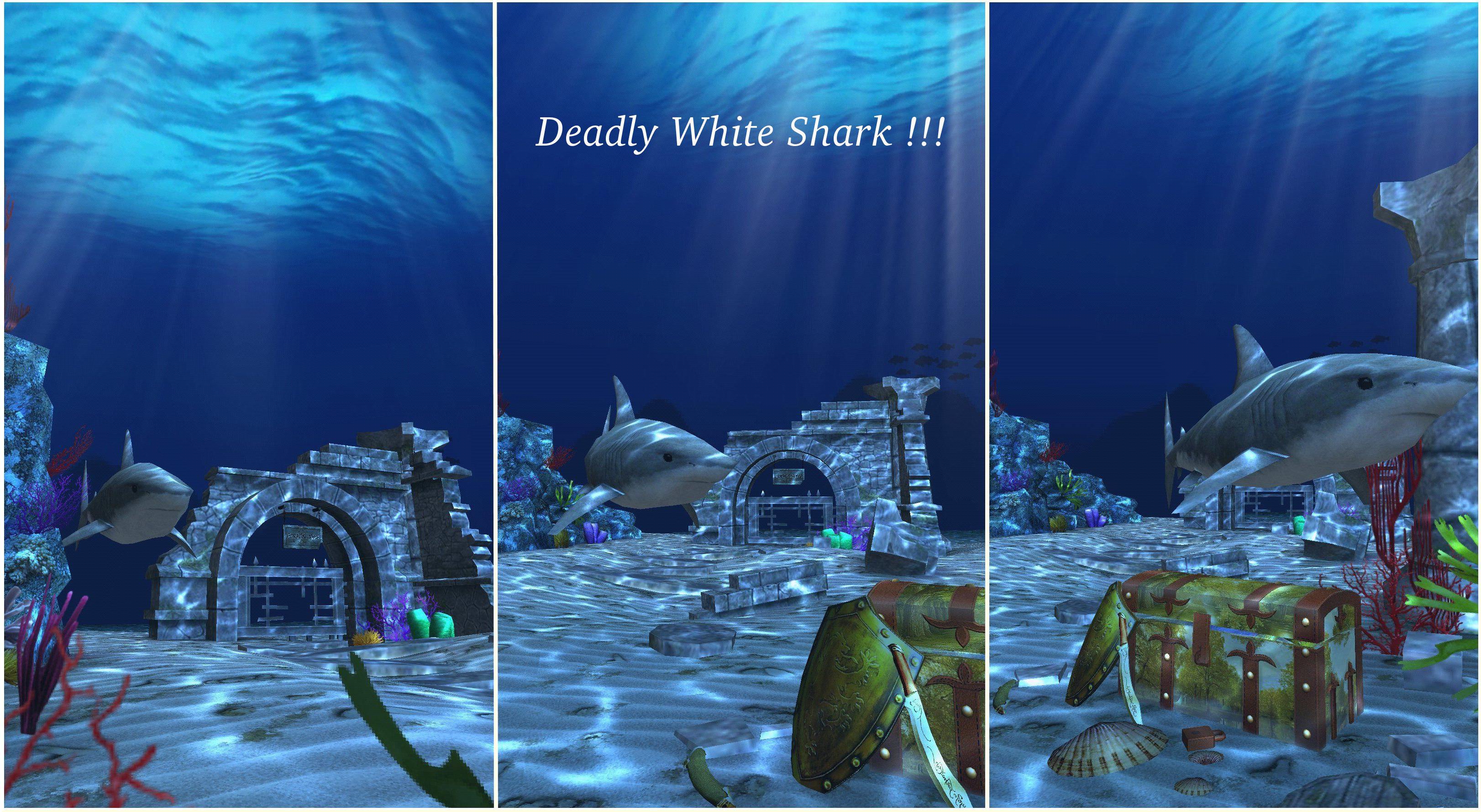 Android application Live Wallpaper - 3D Ocean : World Under The Sea screenshort