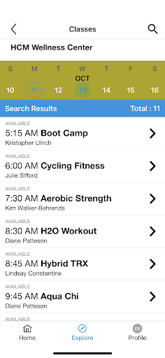 Stevens Wellness Center Screen 3