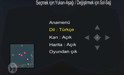 Diver game Screen 2