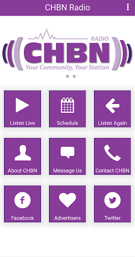 Android application CHBN Radio screenshort