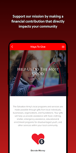 Salvation Army Virginia Penins Screen 2
